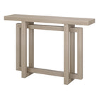 Hudson&Canal Breslow 44"W Console Table - Alder White-Tabletop features a weight capacity of 50 lbs