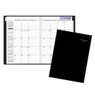 AT-A-GLANCE 2027 Premiere Monthly Planner - 11-7/8" H x 7-7/8" W - Black - Bilingual-Page size: 11-7/8" H x 7-7/8" W