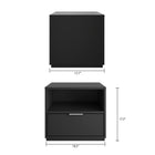 Nexera Hunter Nightstand - Black-6
