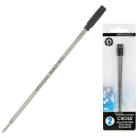 Merangue Cross Ballpoint Pen Refills - Medium Point - Black Ink - 2 Pack-Cross Type Ballpoint Pen Refill with Black Ink