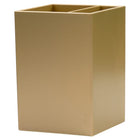 JAM Paper Plastic Pen Holder - Gold-A Perfect way to keep all your pens, pencils, and office supplies organized at your desk whether in school, at the office, at home, or on the go!