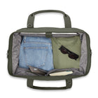 Samsonite Companion Drop Bottom Weekender 15.6" - Olive-Large drop-bottom compartment
