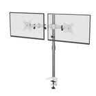 ShoppingAll SA-D290 Adjustable Dual Monitor Standing Mount for Monitors Up To 32" - White-9
