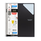 Five Star Dry Erase Notebook - 11" H x 8.5" W - Black-Lasts All Year. Guaranteed!