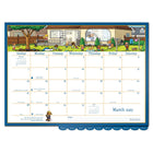 MotherWord 2026-2027 Deluxe Ultimate Family Fridge Calendar - 13-1/2" H x 18" W - English-Super strong magnets for fridge hanging