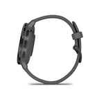 Garmin Venu 3S Watch - 41 mm - Slate Stainless Steel Bezel with Pebble Gray Case and Silicone Band-Choose how you work out with animated workouts for strength, cardio, HIIT, yoga or pilates, or create your own workouts with our exercise library, and send to your watch. Even get free Garmin Coach running training plans for 5K, 10K or half-marathon distances