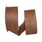 JAM Paper Burlap Ribbon - 2 1/2" W x 20 yd. - Brown-Colour: Brown