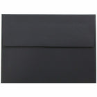JAM Paper A6 Foil Lined Invitation Envelopes - 4.75 x 6.5 - Black Linen with Gold Foil - 25 Pack-Colour: Black Linen with Gold Foil Lining | Foil gives envelope natural looking shine