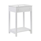 Modway Altura 24" Bathroom Vanity - White-Modern Bathroom Vanity Cabinet