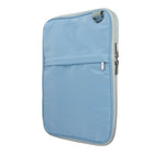 Moments of Joy Tech Sleeve - Blue-Features 1 exterior front zip pocket for quick-access storage