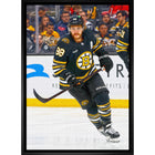 David Pastrnak Bruins Action - Framed Canvas - 22" x 31"-Premium canvas print with gallery-wrapped edges