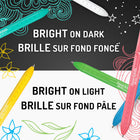 Paper Mate Inkjoy Gel Bright! Pens - Medium Point - 0.7mm - White - 3 Pack-Smooth-flowing ink offers enjoyable writing experience throughout every word