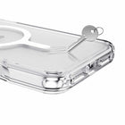 Avana Ice Compatible with MagSafe Case for iPhone 17 - Clear-Pineapple leather