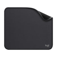 Logitech Studio Series Mouse Pad with Spill-Resistant Surface - Graphite-Move and glide effortlessly: The Studio Series mouse pad features a smooth, comfortable cloth surface with a fine weave for effortless, silent gliding on any surface whether in the office or at home