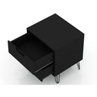 Manhattan Comfort Rockefeller Mid-Century Modern Dresser and Nightstand Set - Black-10