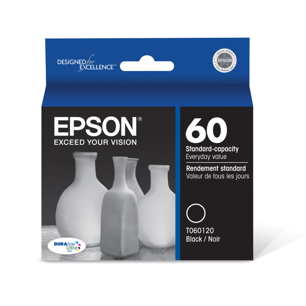 Epson T060 Ink Cartridge - Standard Capacity - Black | staples.ca