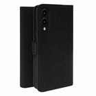 Blu Element Folio 2-in-1 Case for Galaxy S25 Edge - Black-Ajustement précis avec accès facile à tous les ports