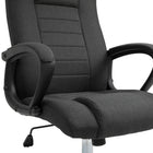 Vinsetto High Back Adjustable Office Chair with Wheels-Colour: Charcoal Grey