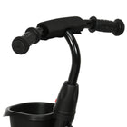 Qaba Toddler Tricycle with Adjustable Seat - Black-The stylish look will attract the kid's attention 