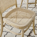 Modway Winona Wood Dining Side Chair - Grey - 2 Pack-No Assembly Required