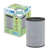 GermGuardian True HEPA GENUINE Replacement Filter K for AC9400W-Experience the power of authentic HEPA PURE air filtration. Genuine GermGuardian high efficiency HEPA air filters capture 99.97% of dust, allergens, and wildfire smoke particles down to 0.1 microns from the air