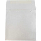 JAM Paper 6" x 6" Square Metallic Invitation Envelopes - Stardream Silver - 25 Pack-Quantity: 25 /pack