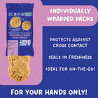Allergy Smart Cookies - Oatmeal Raisin - 28g - 40 Pack-Individually Wrapped 2-packs: Perfectly Portioned For On The Go And Protected From Cross Contamination... For Your Hands Only!