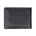 Roots Men's Slim Fold Wallet with Removable ID - Black-Genuine Leather