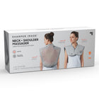 Sharper Image Heated Neck & Shoulder Massager Wrap-Calming Warmth: Pamper Yourself With The Sharper Image Heat Therapy Massager Wrap To Relax Sore Muscles And Relieve Tension From Your Upper Body! It’s Equipped With 5 Adjustable Pulse & Heat Settings To Cater To What You Need After A Long, Hard Day.