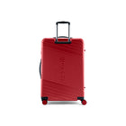 Reebok GO Collection Large Hardside Luggage - Red-8 double 360-degree spinner wheels for precise control and smooth, quiet rolling