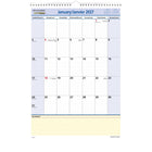 AT-A-GLANCE 2027 QuickNotes Monthly Wall Calendar - 12" H x 17" W - Bilingual-Page size: 17" H x 12" W