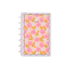 The Happy Planner 2026–2027 Mini Disc Bound Dated Planner - 7-1/2" x 6-11/16" - Sunshine Blooms Floral-Includes a bookmark, themed sticker, and 3 Bonus months