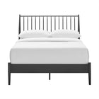 Modway Adair Spindle Metal Full Platform Bed - Charcoal-Assembly Required