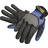 Hexarmor Mechanics+ 4018 Gloves, Size Large/9, Superfabric Shell, Ansi/Isea 105 Level 5 - 2 Pack-Not Coated