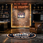 Edmonton Oilers Conference Final Celebration - Framed Canvas - 31" x 22"-Finished size: 31.5x22.5