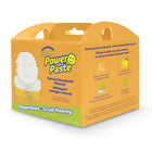 Scrub Daddy Power Paste & Scrub Mommy Sponge-Includes one container of All-Purpose PowerPaste Cleanser and one dye-free, dual-sided Scrub Mommy for easy application and cleanup