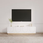 Nexera TV-Stand Nauraa - Natural Maple/White-4