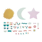 Manhattan Toy On-The-Go Making Faces 44-Piece Magnetic Set-Encourages social emotional learning through facial expression identification