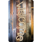 Ashley Productions The Original Fun Mat Welcome Mat - 18" x 30" - Reclaimed Wood Welcome-Vibrant and Engaging Designs: Choose from educational, nature-inspired, or interactive designs to enhance your classroom, home, or office.