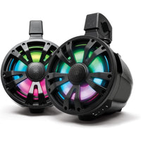 SoundExtreme ExtremeTower Speakers TA8 -1 Bluetooth Amplified + 1 Passive Tower Speaker - Black-300 watts peak output: (100 rms) power an 8-inch passive woofer and a 1.5-inch tweeter to be as loud as you like; smooth detailed highs and rich mid-bass lows to cut through all the wind and roar; bluetooth 5.0: for long range reliable wireless connection to your smartphone