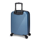 Atlantic - Swerve 19" Hardside Carry-on Luggage - Blue Ashes-Four 360-degree spinner wheels allow suitcase to move easily in all directions