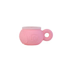 Marcus & Marcus Snack Bowl With Handle - Food Grade Silicone Rubber - Snap-on Lid - Pokey The Pig - 3 Pack-Dishwasher Safe