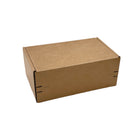 Reliabag Self Seal Corrugated Literature Mailer Boxes - 10" L x 6" W x 4" H - Kraft - 40 Pack-Self sealing, corrugated kraft