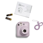 FujiFilm Instax Mini 12 Instant Camera - Lilac Purple-Automatic exposure and flash control