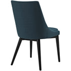 Modway Viscount Fabric Dining Chair - Azure-Fine Polyester Fabric Upholstery