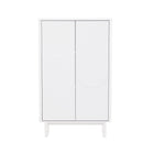 Manhattan Comfort Ella 31.5" Modern Accent Cabinet - White-Modern Accent Cabinet for Dining Room, Living Room, and Bedroom Usage