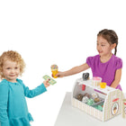 Melissa & Doug Wooden Scoop & Serve Ice Cream Counter-8