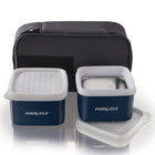Pinnacle Polaris Food Storage 3-Piece Lunch Set-Leak proof, cold and warm storage, air tight, BBA Free
