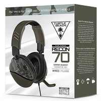 Earforce Recon 70P Headset for PS4 and Xbox One - Green Camo-A lightweight design ensures complete comfort during those hours-long gaming sessions.