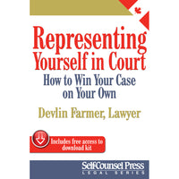 Self-Counsel Press Representing Yourself In Court [Digital Download]-Self-Counsel Press is the premier source for do-it-yourself law and small business books. Our books, ebooks, and form kits are designed to help you help yourself. All of our legal titles are written by lawyers who practise in the field they are writing about. Our business books are written by experts on the topic. People who have “been there, done that” in the businesses they write about, and know how to clearly and simply describe what th